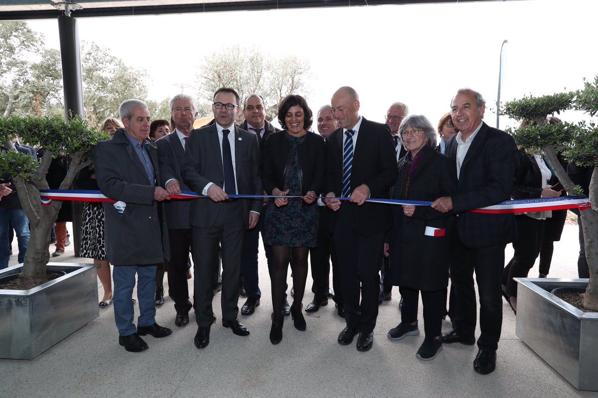 Montpellier3m's tweet image. 👨‍🏭🎓🏠 Inauguration de la 8ème Maison Tour de France @les_compagnons : &quot;1 métier pour 2 mains&quot;! @MyriamElKhomri @JL_MEISSONNIER @VBaillargues