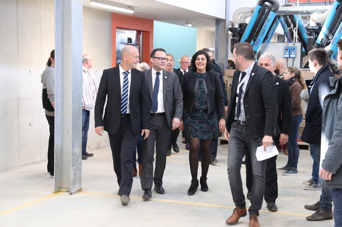 Montpellier3m's tweet image. 👨‍🏭🎓🏠 Inauguration de la 8ème Maison Tour de France @les_compagnons : &quot;1 métier pour 2 mains&quot;! @MyriamElKhomri @JL_MEISSONNIER @VBaillargues