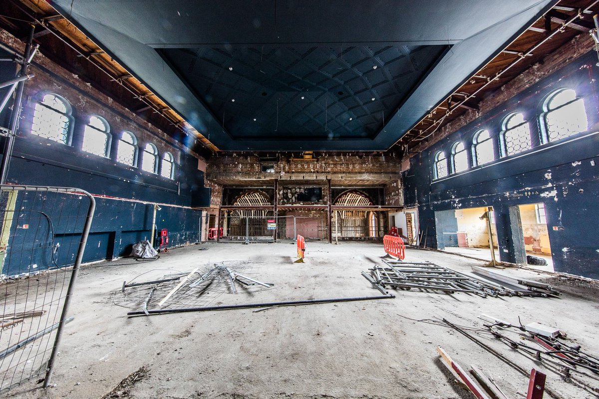 brightdome's tweet photo. IN PICTURES: A major renovation of our Corn Exchange and Studio Theatre marks the start of the journey to restore the Royal Pavilion Estate https://t.co/K3ZqwOp3iD