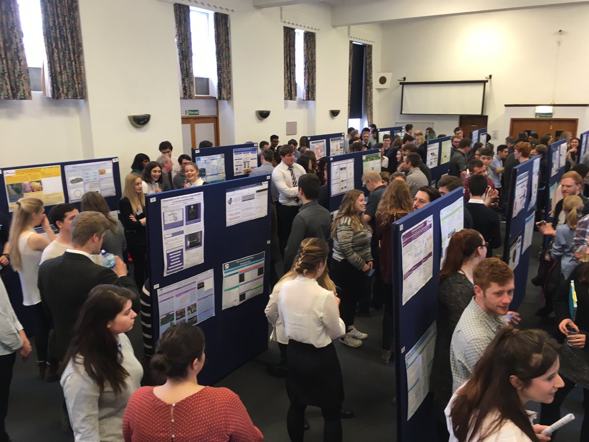 Research Poster Day in full swing! #UoP #Research #Biology #futureworldleaders #science