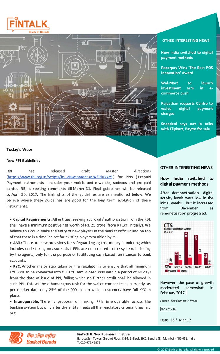 pankaj1880's tweet photo. Today's FinTalk- Fintech Newsletter https://t.co/jpjvMRBd3i
