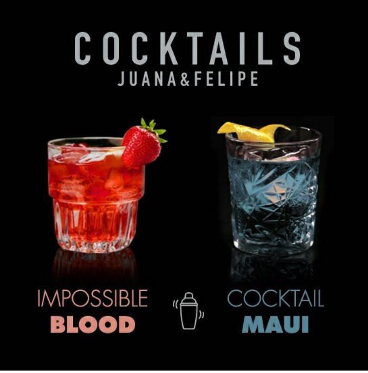 chandalstore's tweet photo. La gente de vermut Juana &amp; Felipe nos ofrecerán esta tarde en la fiesta de la cámara MAUI  estos 2 exclusivos  cócteles, no os perdáis! https://t.co/3yhiRq0E2D
