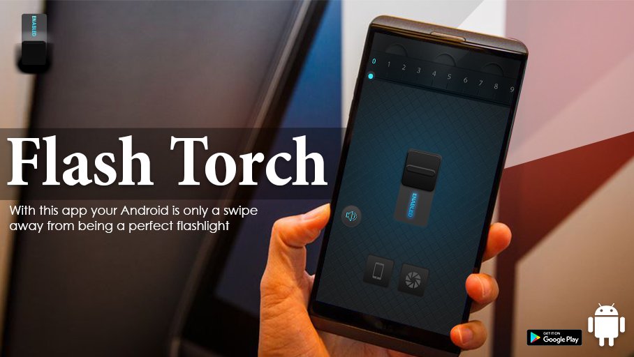 flashtorchapp's tweet photo. #Flashtorch is a superb application for mobile which will assist you to convert your mobile in a very simple to use, practical flash torch. https://t.co/zJ9taHljKu