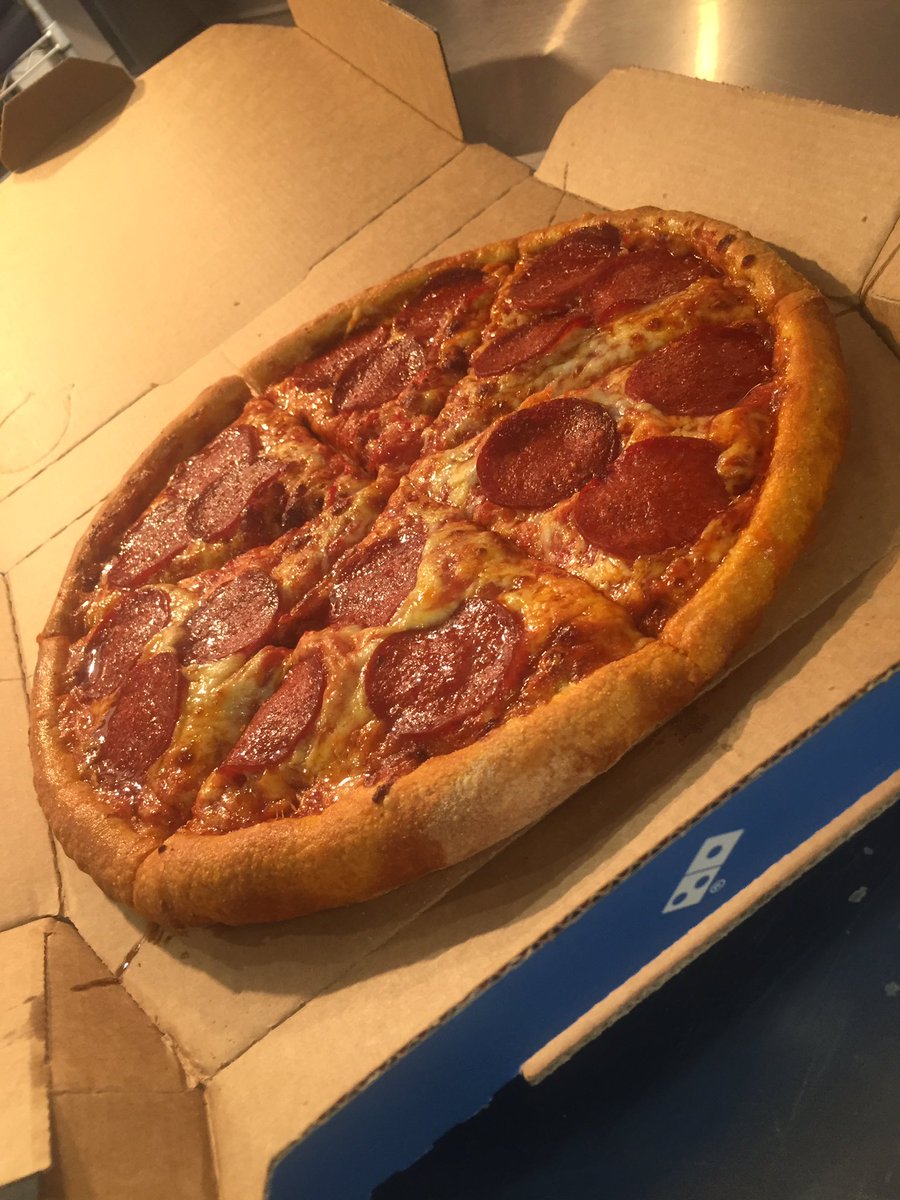 DominosUdd's tweet photo. Introducing our new lunch time deal- a small pizza with 1 topping for just £3.50!! #greatness #savings #lunch https://t.co/KIMv5eHjIQ