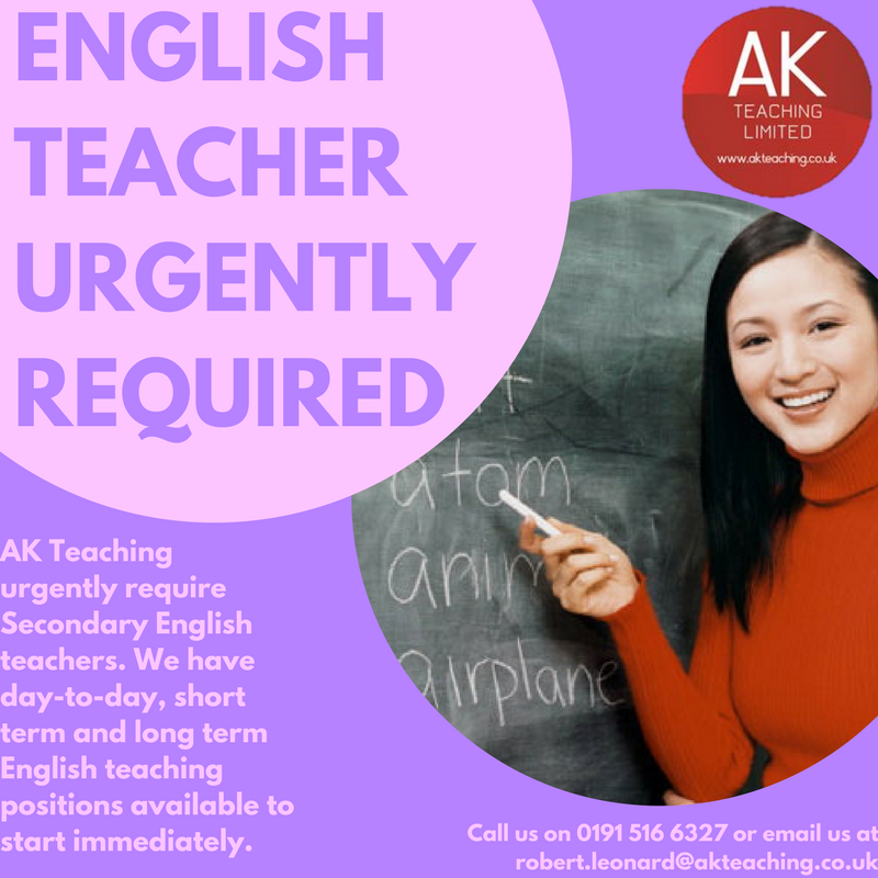 #northeastjobs #northeast #jobs #sunderland #newcastle #recruitment #education #teacher #teaching #secondary #english #englishteacher