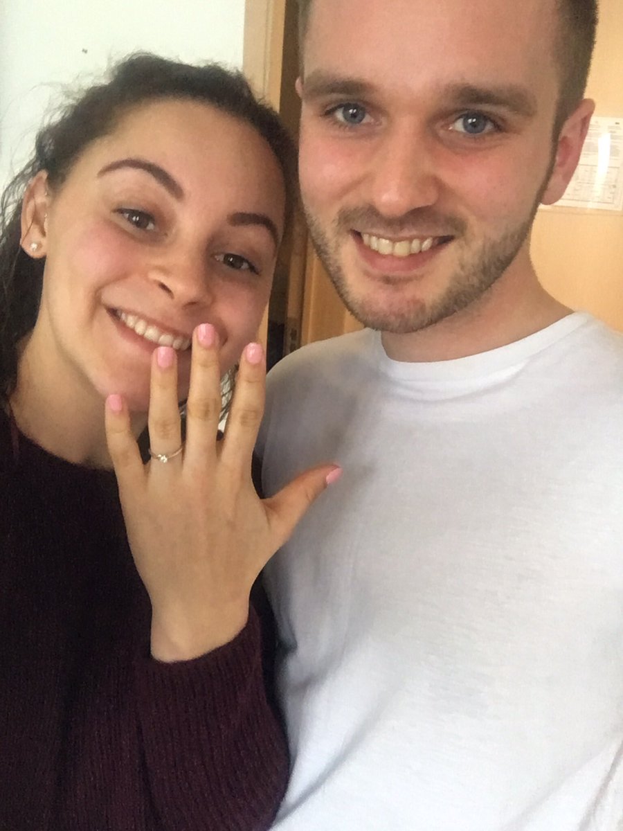 rubyalicex's tweet image. Best week of my life💍❄️❤️