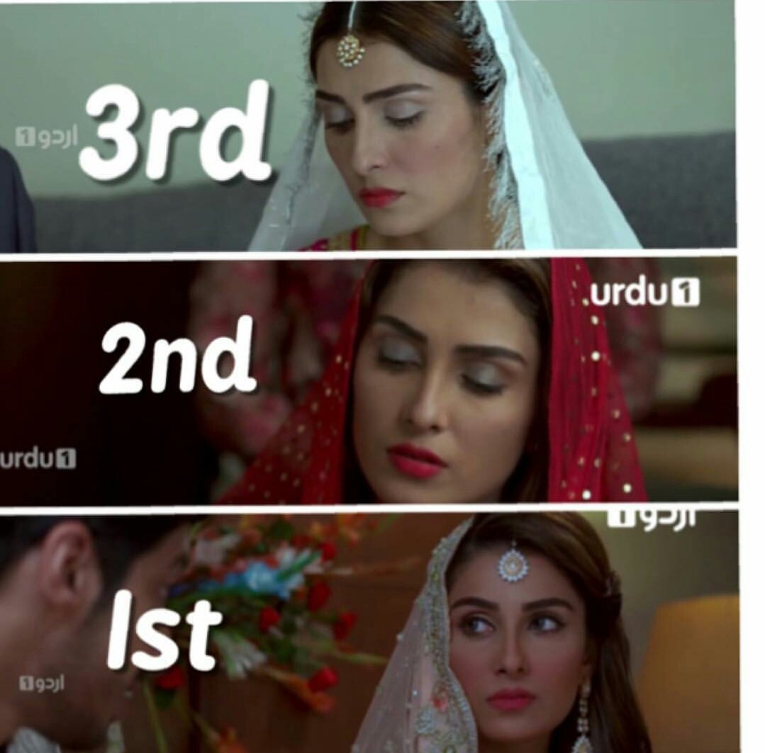 BNausheeb's tweet photo. @Ayezakhan_ak 3 look of #shernaz as a bride which one is favorite
#1st
#2nd
#3rd
Aiza Appi which is your favorite???
Plzzzzzzzzzz reply https://t.co/qjmX8tRtpr