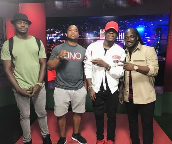 whatsgoodnet's tweet photo. Dancehall Star Stonebwoy Spotted on Onstage TV
https://t.co/HGj2FcxzBo
#wgENT
#wgLIVE
#wgNET
#LazeReggae
@stonebwoyb
@Realioctane https://t.co/HnfqluQY2u
