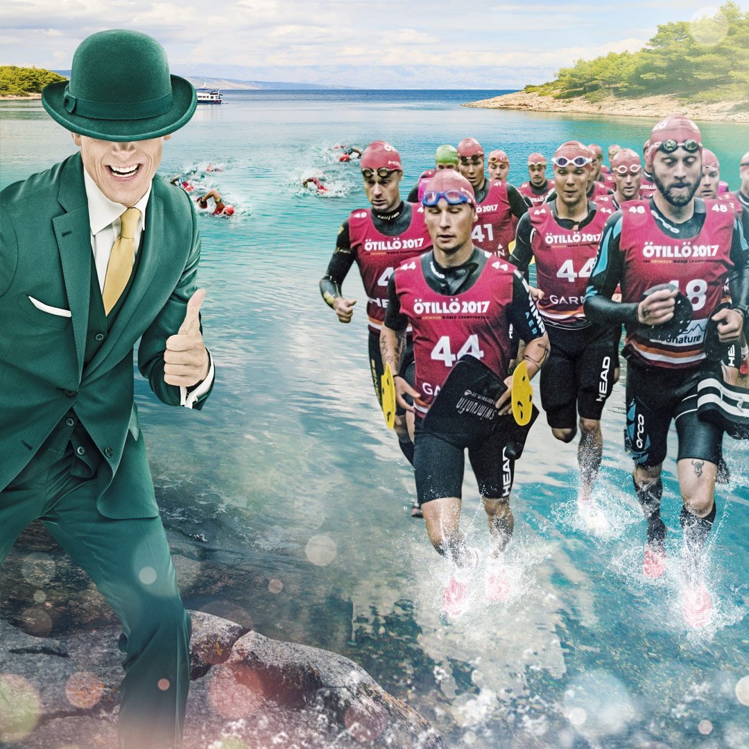 Mr Green meddelar stolt att vi är den officiella spelpartnern till ÖTILLÖ Swimrun World Series.