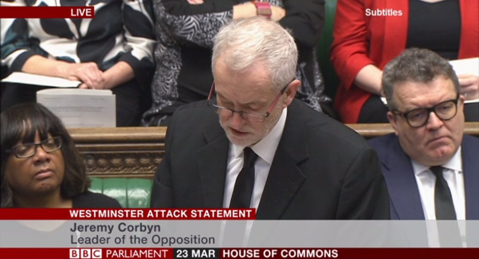 fsb_policy's tweet photo. .@jeremycorbyn in @HouseofCommons : "Today we're united by our humanity and by our democratic values and by that human impulse, solidarity" https://t.co/eMfnlJ1q9l