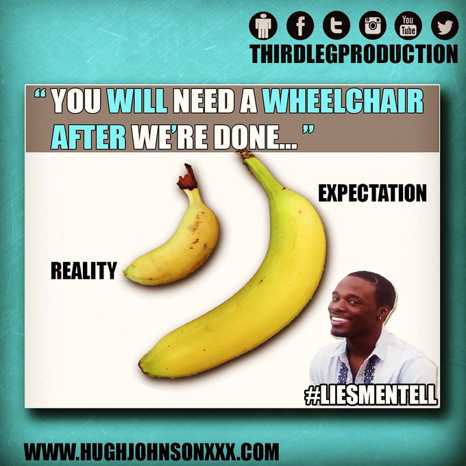 Is it just me or is it alway the less endowed that use this line?🤥👀 #liesmentell #banana #lies #liar<a href="/tag/lol"class="tags"><span>#lol</span></a><a href="/tag/banana"class="tags"><span>#banana</span></a><a href="/tag/lies"class="tags"><span>#lies</span></a><a href="/tag/bbc"class="tags"><span>#bbc</span></a><a href="/tag/liar"class="tags"><span>#liar</span></a><a href="/tag/teambigdick"class="tags"><span>#teambigdick</span></a><a href="/tag/wheelchair"class="tags"><span>#wheelchair</span></a>