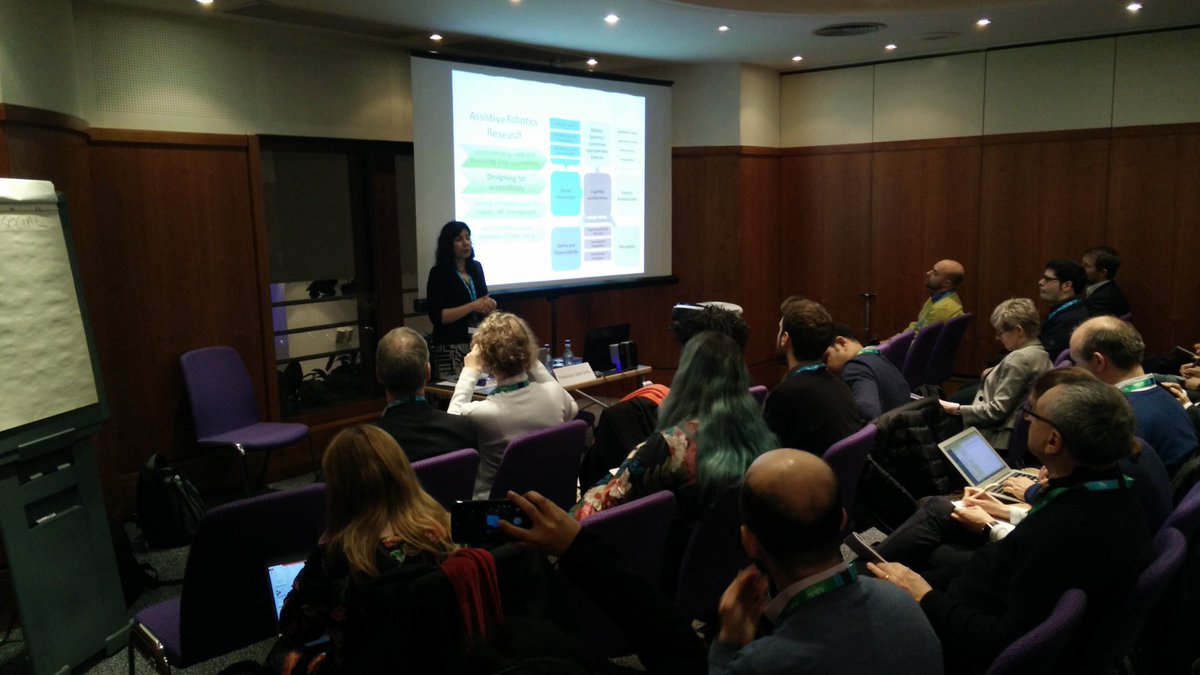 Our workshop at the #ERF2017 raised important challenges on introducing #AssistiveRobots to human environments. <a href="/praminda/">Praminda Caleb-Solly</a> <a href="/idressproject/">I-DRESS project</a>