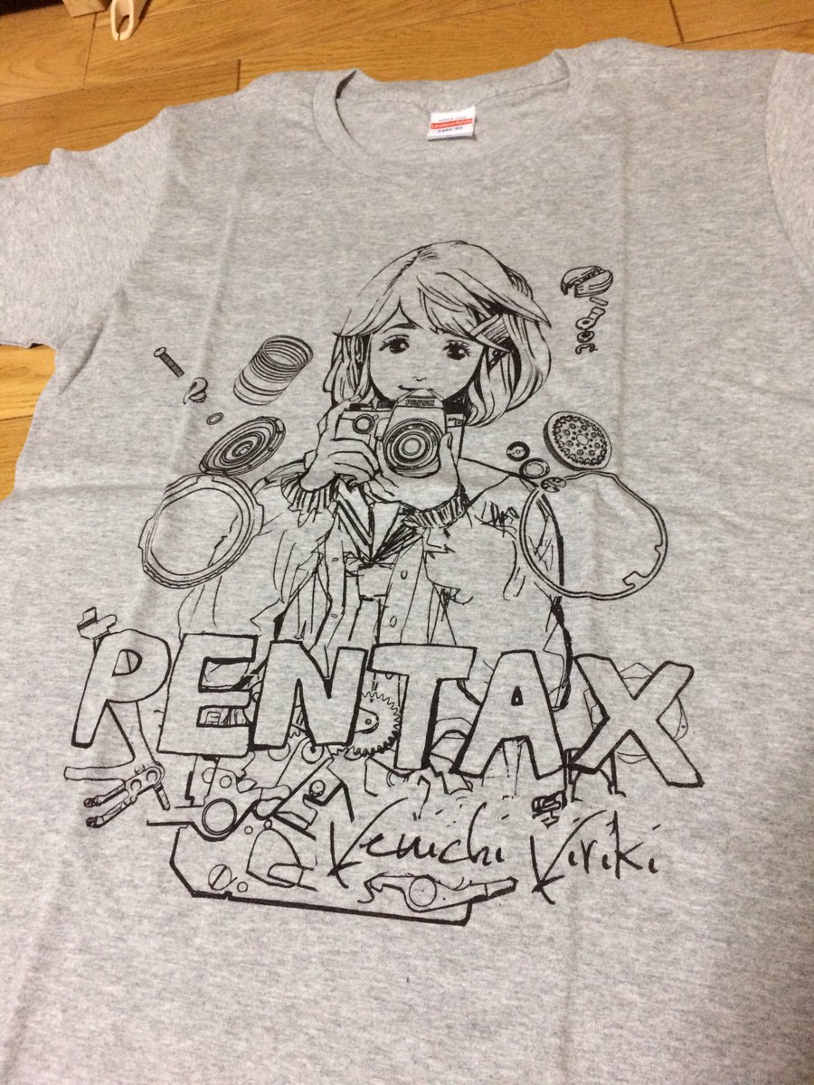 kajidive's tweet photo. これ着て写真撮りに行こ
 #PENTAX #SHUTTERGIRL
 #シャッターガール #桐木憲一  #カジの装備品 https://t.co/H76P7UIk6j