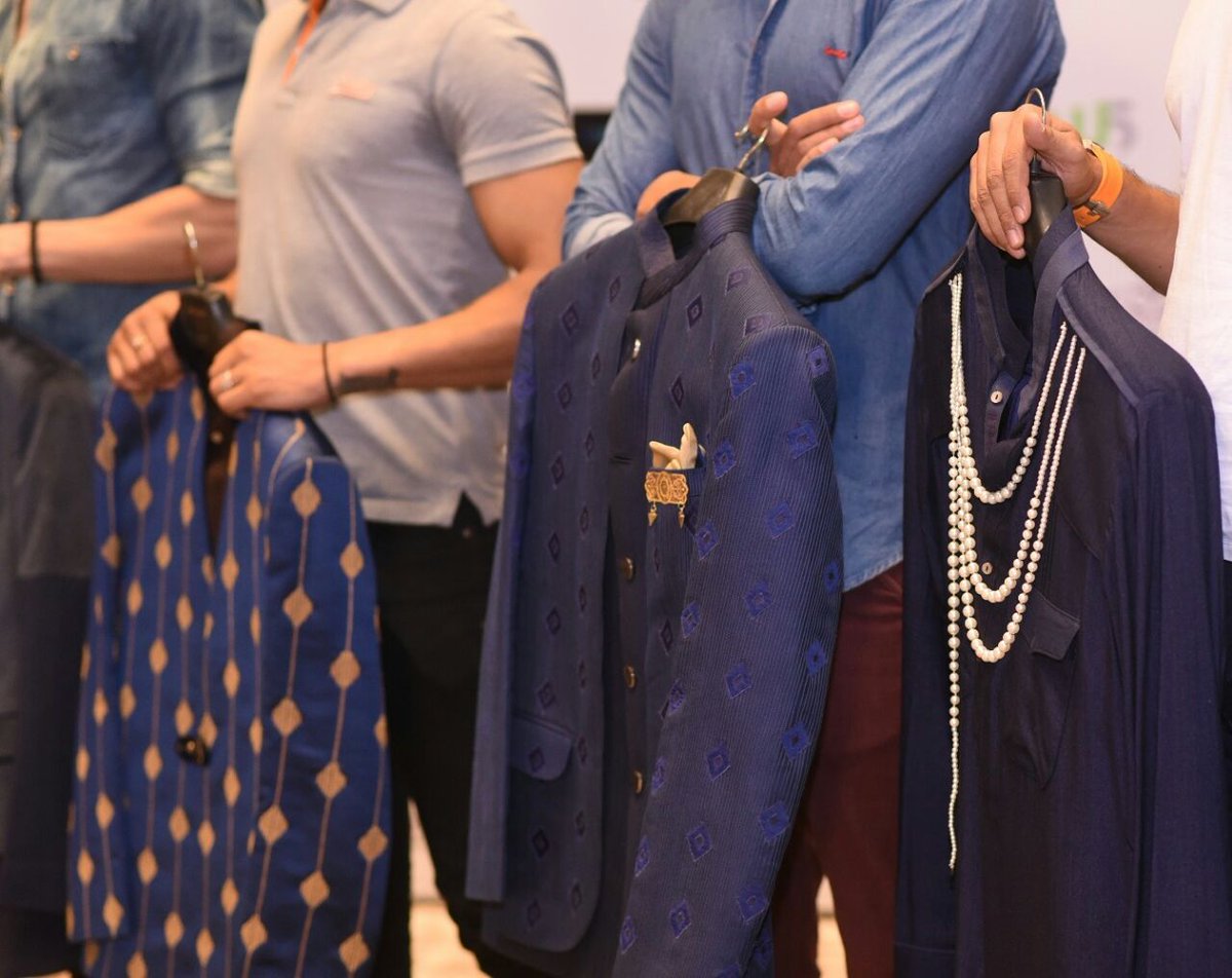 IndiashowcaseWk's tweet photo. Some fittings happening in the house! #DTPCJISW17 Can you guess the designer?
.
.
.
.
.
.
DelhiTimes #PCJeweller #TalentFactory #malemodels https://t.co/rKnVbHOC7i