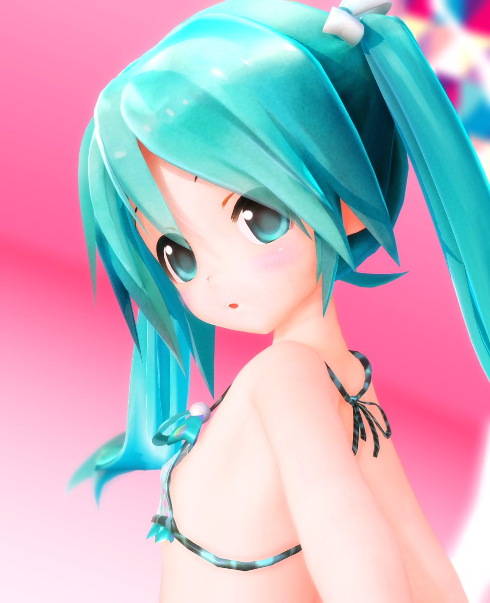 Siva しば 水着あぴミクちゃんを色んな角度で Siva しば 水着あぴミクちゃんを色んな角度で
