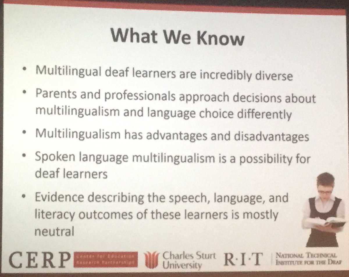 Kathryn Crowe (Australia) presents on language acquisition in a multilingual world #TDL2017 what we know