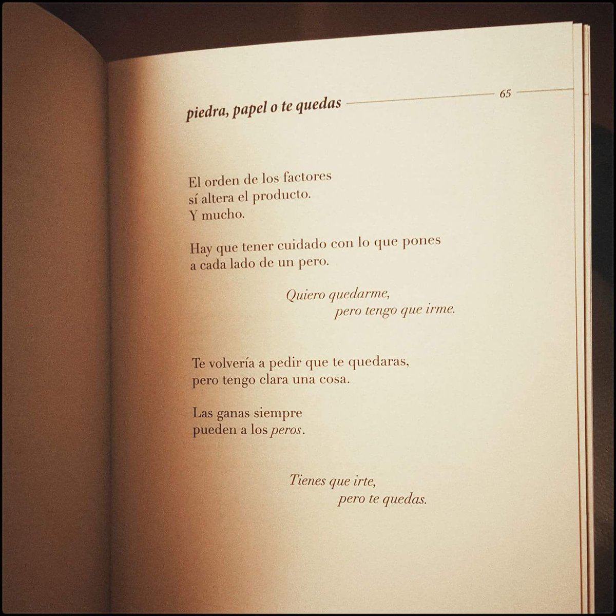 las ganas que te tengo poema