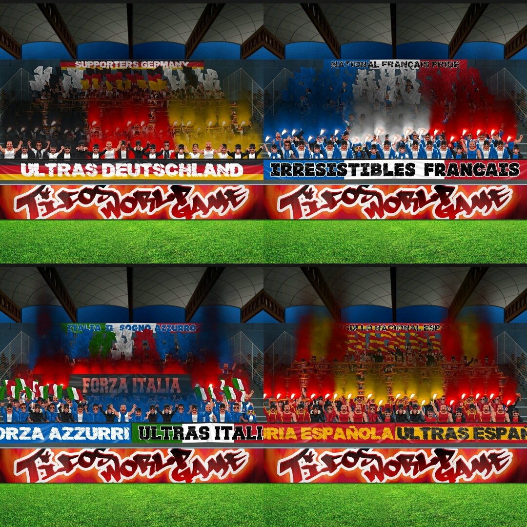 TifosWorld's tweet photo. Week 12 in Tifos World tv
Special National Team
Enter our app and score the tifos
#tifosworld #Ultras https://t.co/l2lSRNlkPR