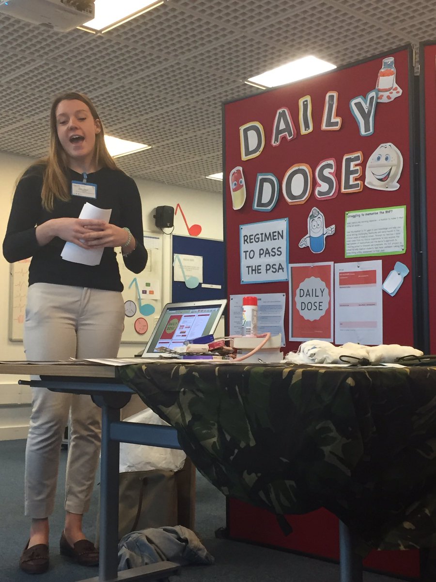 MHLDaTKernow's tweet photo. Learning about drugs! Thanks rosie we all want one of your books!! #doctorsasteachers #prescribing #medic #cornwall https://t.co/D4Fkcvg6EE