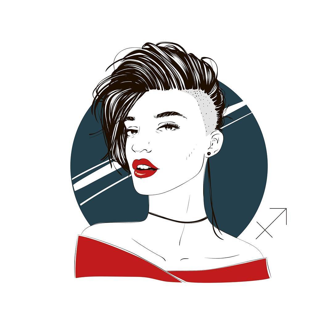 KsenyaVector's tweet image. instagram.com/kseniyaterebni… #vectorart #vector #illustrator #illustration #girl #woman  #fashion  #fashionillustration  #portrait #zodiac