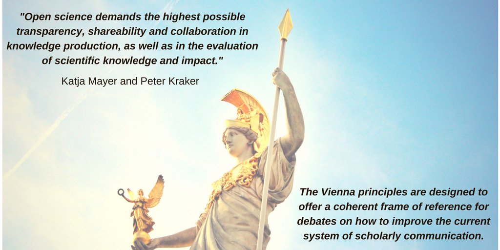 F1000's tweet photo. .@katja_mat & @PeterKraker discuss how scientific practise & knowledge could benefit from the #ViennaPrinciples https://t.co/1UdlD9dTdh https://t.co/jh9iFI3e3g