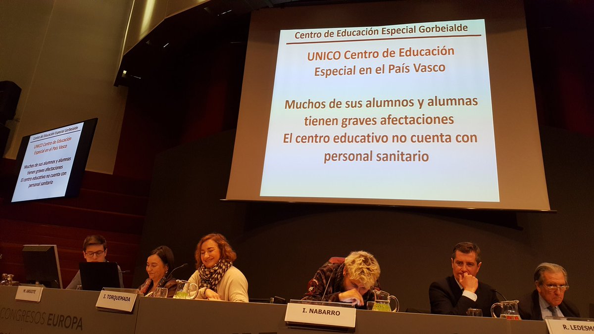 j_zaran's tweet photo. La necesidad de contar con enfermeras en centros de educación especial @aspacealava #eue28 #LearningDisabilitiesNursing https://t.co/5Hmsw8eB4s
