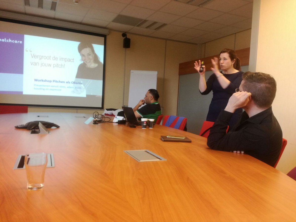 Zingen bij #Pitchen als Obama? JA, <a href="/UniperNieuws/">Uniper Nieuws</a> JA! En daarna een rondje over de #talentenmarkt!