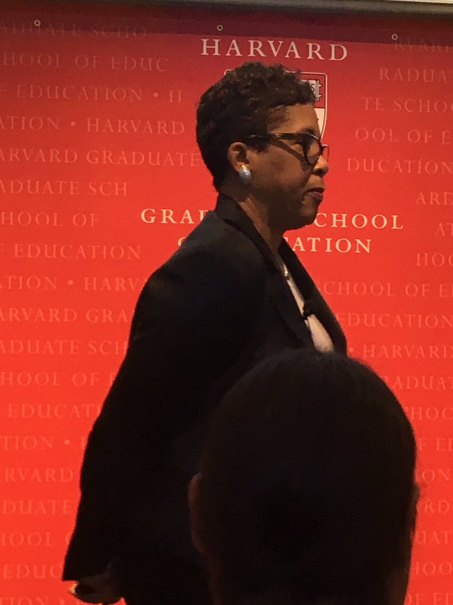 Dr. Karen Mapp shares family engagement strategies (Academic Parent Teacher Teams) APTT at #ProfEdREAL!