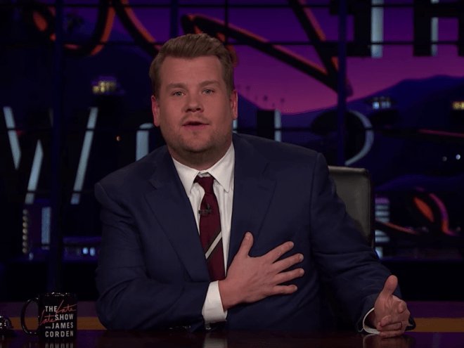 ProfInvproduct's tweet photo. EW: .JKCorden sends heartfelt thoughts to London in an emotional tribute: https://t.co/0JOhD75Shi https://t.co/GJxnVTu5dD