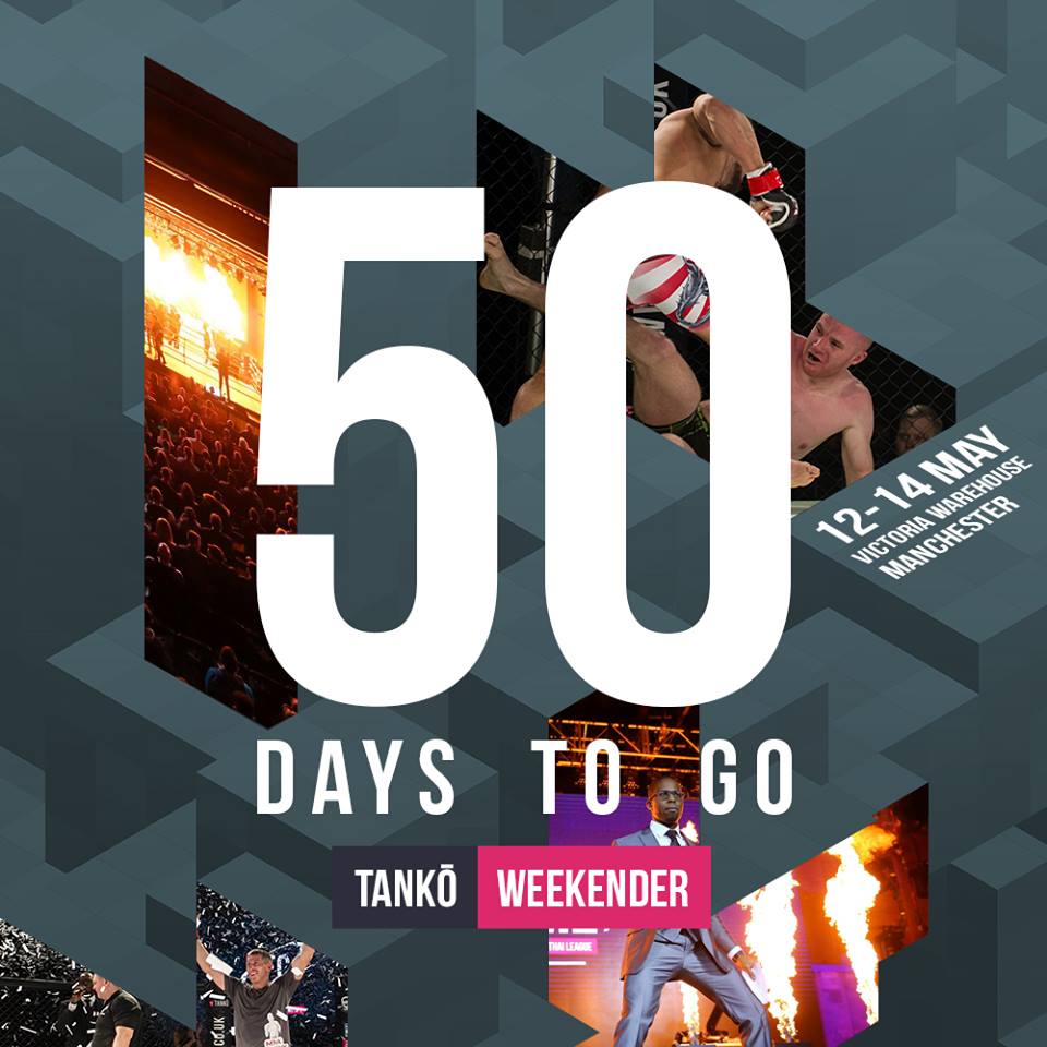 Just 50 days until the three-event Tanko Weekender! 👊 Tickets available here 👉 goo.gl/Vi7L5z