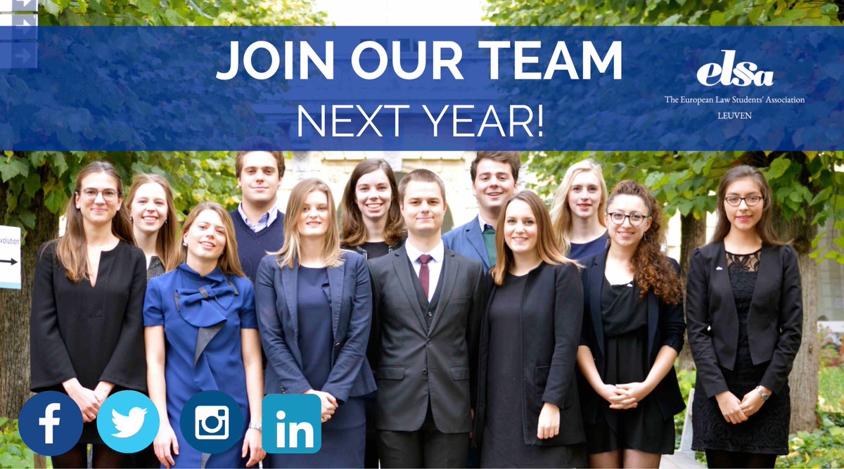 <a href="/ELSALeuven/">ELSA LEUVEN</a> zoekt gemotiveerde bestuursleden voor volgend academiejaar! Interesse? Meer informatie: elsaleuven.be of Facebook