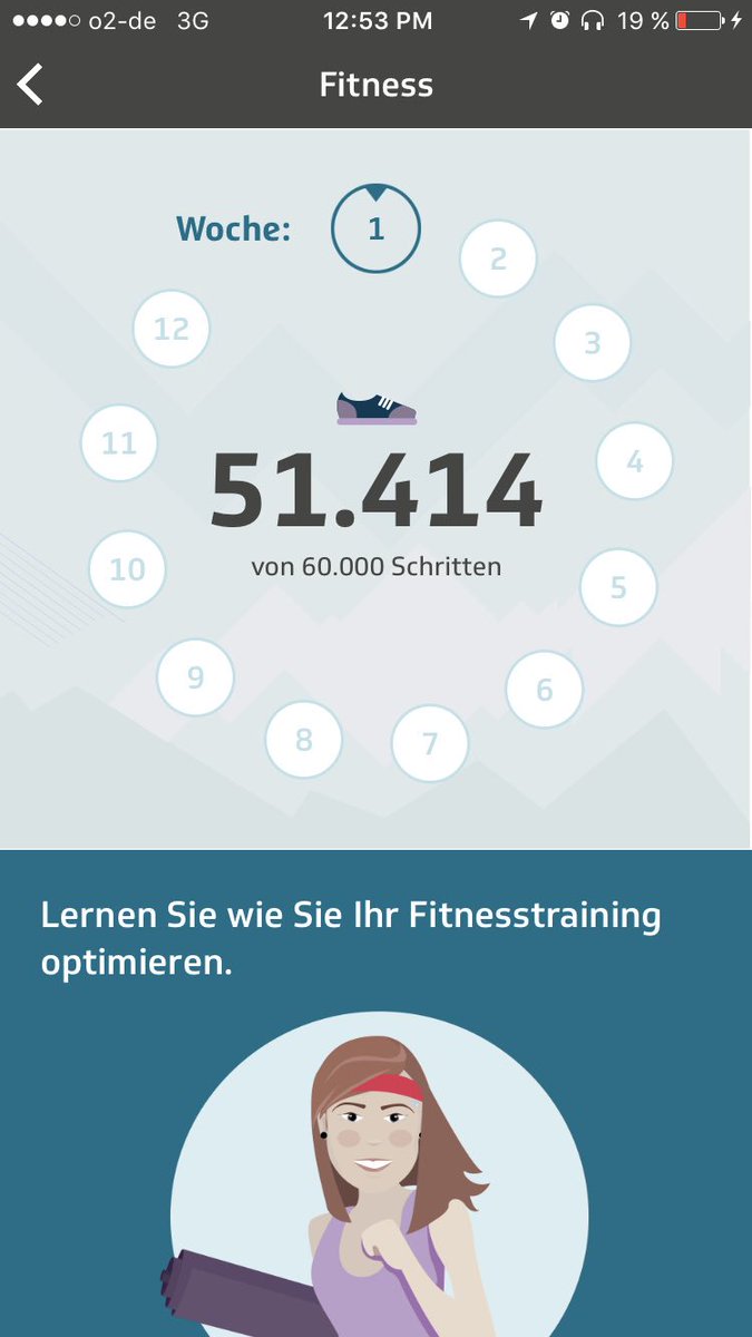 _flowg's tweet photo. Ziel in Sicht. 💪🏻 #tk #bonusprogramm #tkapp #health #iphoneapp @DieTechniker https://t.co/Ngr7v2EgeW