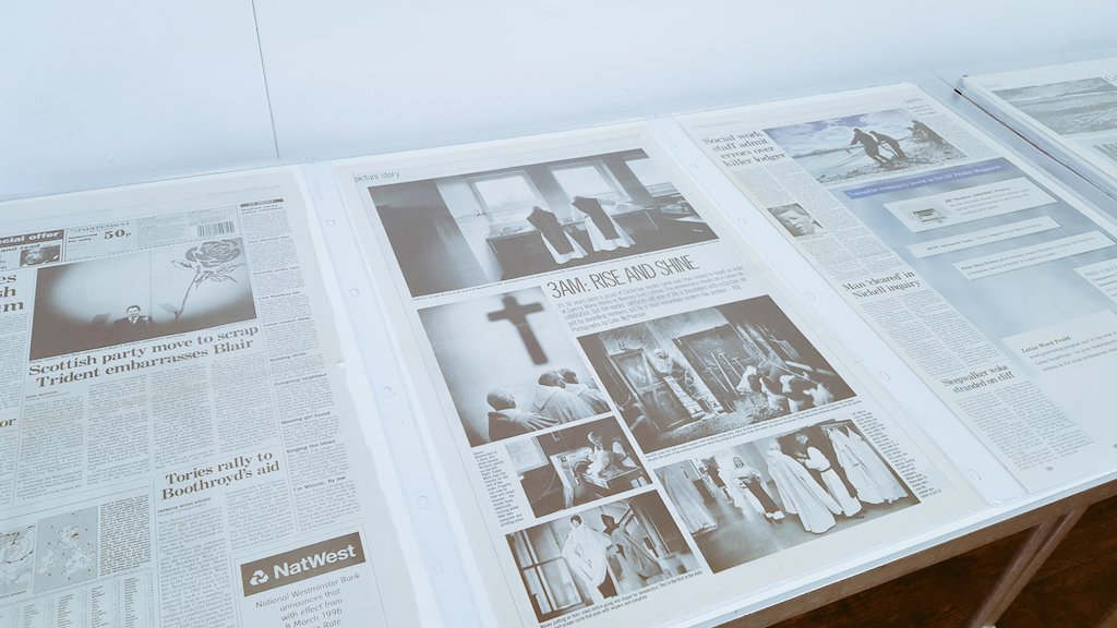 We're now installing <a href="/germanocean/">Colin McPherson</a>'s stunning journalistic work 'An Independent Eye' - Opens Sunday 2-4pm all welcome orielcolwyn.org/an-independent…