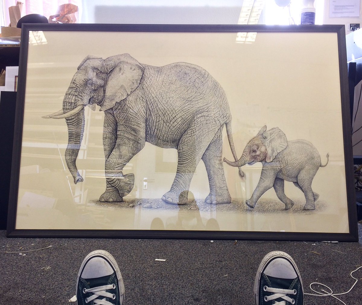 Shane Swann Art (@swannshane) on Twitter photo I've just finished building the frame in the workshop... now will it fit in the car? <a href="/HMCFraming/">HMC Framing</a> I've just finished building the frame in the workshop... now will it fit in the car? <a href="/HMCFraming/">HMC Framing</a>