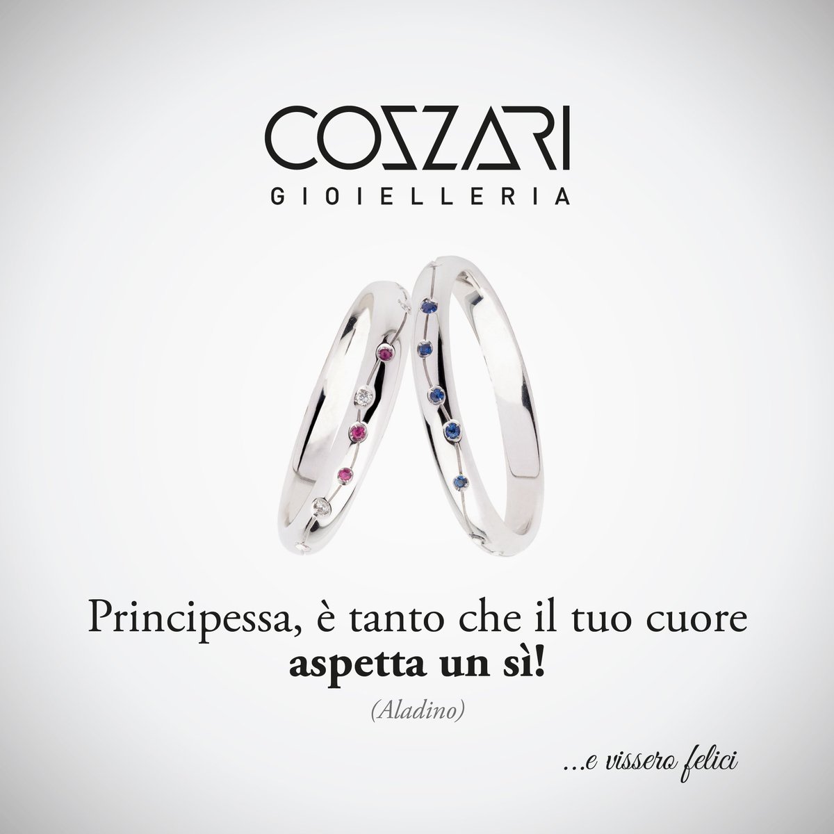 CozzariGioielli's tweet photo. Vieni a scoprire le nuove fedi nuziali #Polello, e corona la tua storia d'amore da favola. https://t.co/o3ptE9L3dq