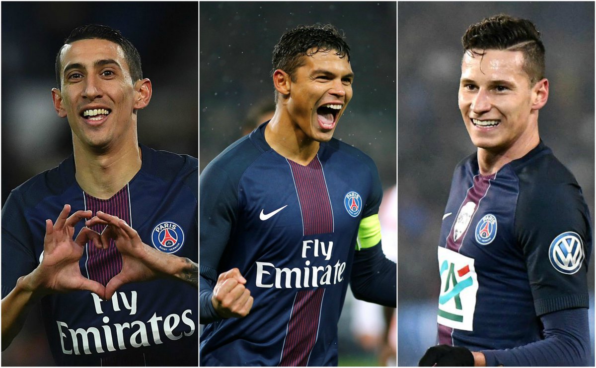 OneFootballHQ's tweet photo. Win a @PSG_inside shirt signed by:

🇦🇷 Ángel Di María
🇧🇷 @tsilva3
🇩🇪 Julian Draxler

...and more!

RT and follow to enter!

#AllezParis #PSG https://t.co/GVNDwaLvRw