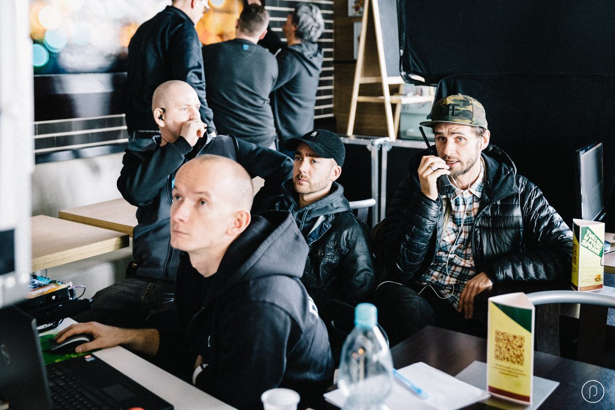 Double the best kind of Trouble on our shoot with <a href="/PapayaFilms/">Papaya Films</a> Director <a href="/AntoniNykowski/">Antoni Nykowski</a> &amp; DOP <a href="/michaldabal/">Michal Dabal</a> for <a href="/McDonalds/">McDonald's</a>! #DoubleTrouble 😈