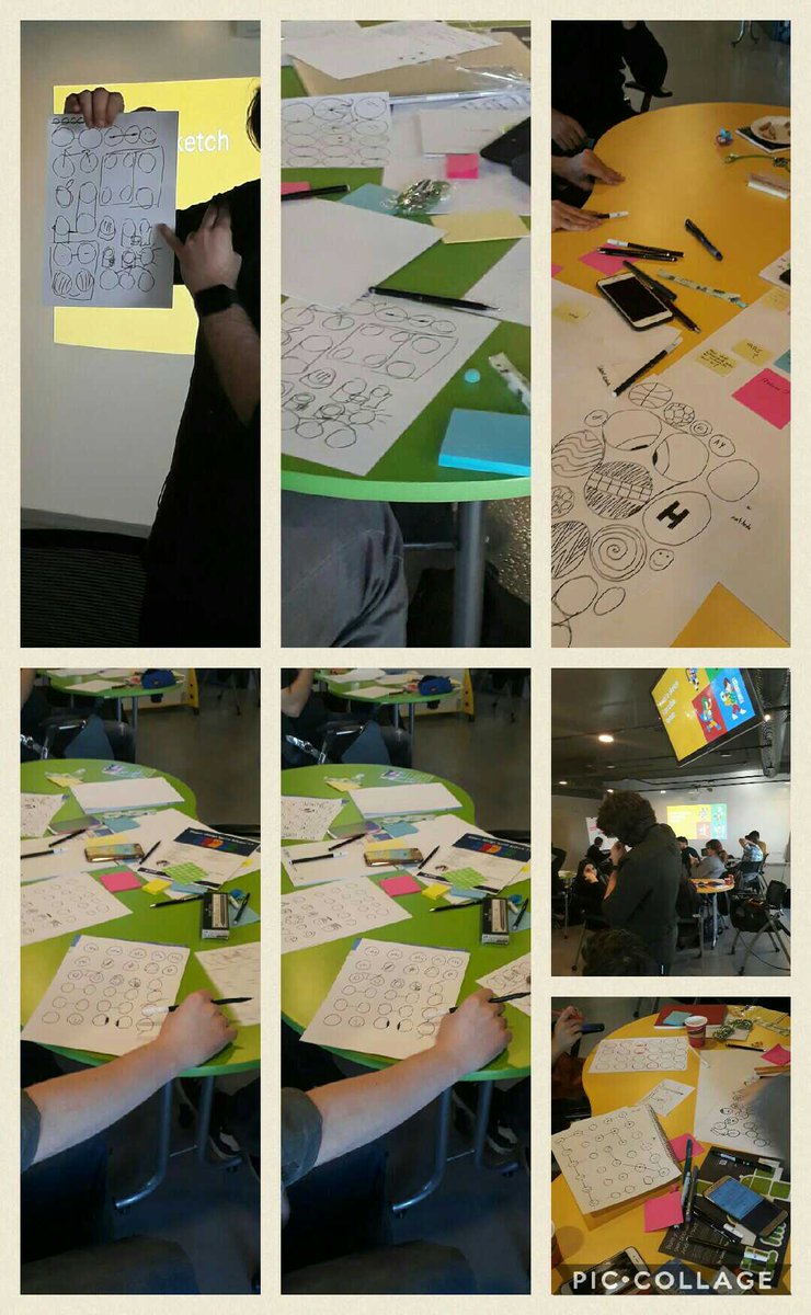Cizim yeteneklerimizi sketch cozumler icin gelistiriyoruz. Birazdan crazy 8's geliyor... #designsprint <a href="/T_T_G_V/">Türkiye Teknoloji Geliştirme Vakfı</a>