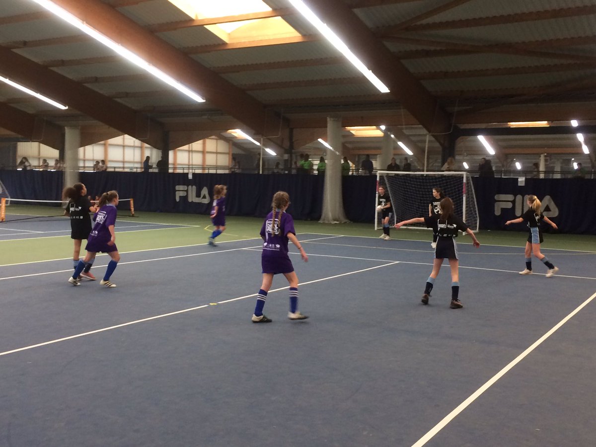 Our Yr7 girls team at the <a href="/HertfordshireFA/">Hertfordshire FA</a> County Futsal Finals again for second year running! Great game against <a href="/KLSPE/">KLS PE Department</a> #hertsschoolgames