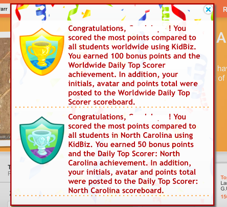 Parry5thGrade's tweet photo. So proud of one of my 5th graders! He was the top scorer in the WORLD in Achieve yesterday!!!  @techlandis  @lynn_moody @RSSinformation https://t.co/JaWwPKQ3gh