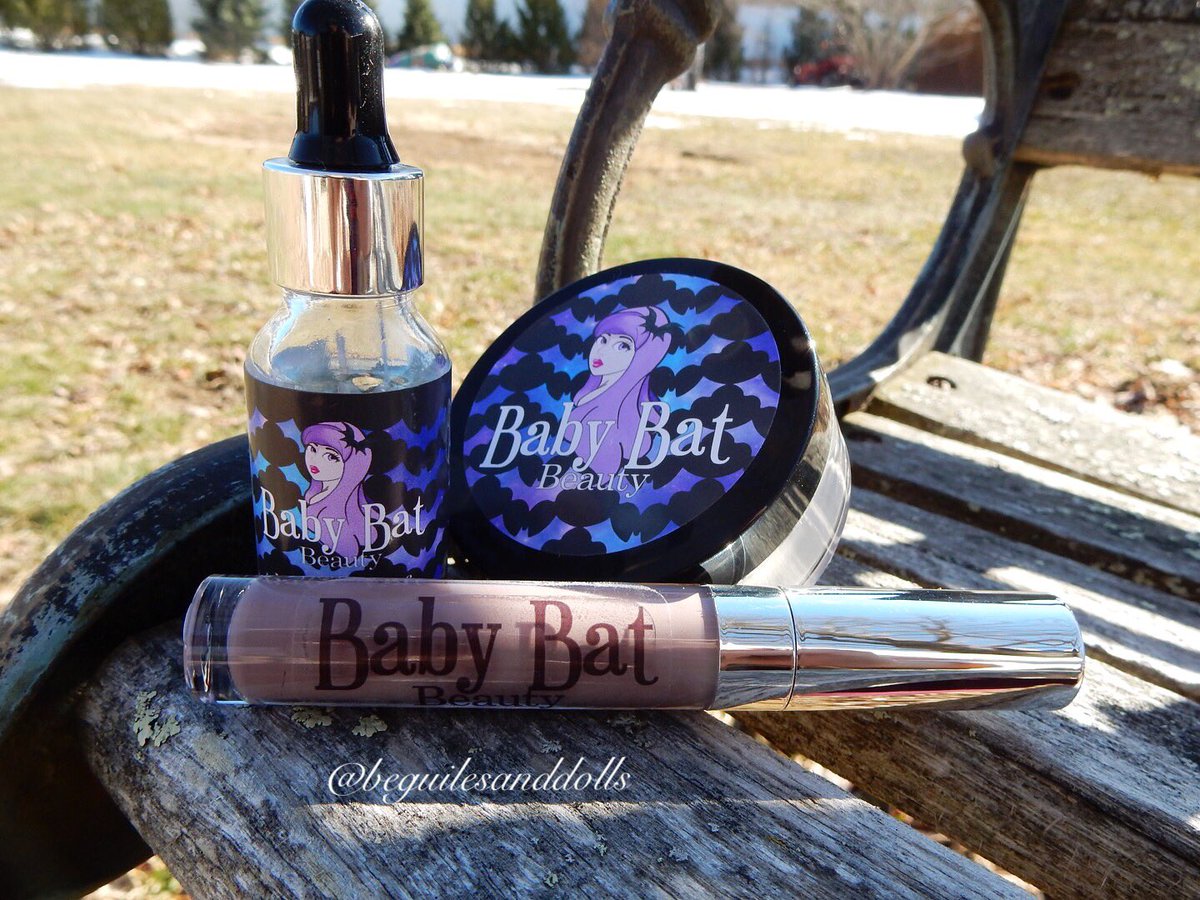 💜🦇 <a href="/BabyBatBeauty/">Baby Bat Beauty</a> #haul 🦇💜
So excited to try her new products! 
#bblogger #CrueltyFree