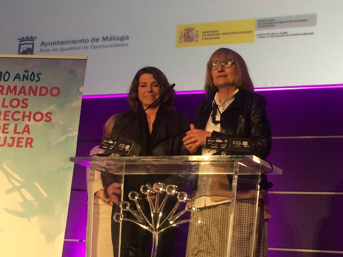 Mjbarrero's tweet photo. Grandes trabajos, grandes historias y grandes mujeres en Afirmando los Derechos de la Mujer del @festivalmalaga @LozanoMabel @Mujerhoy https://t.co/yPZ3NtCJyA