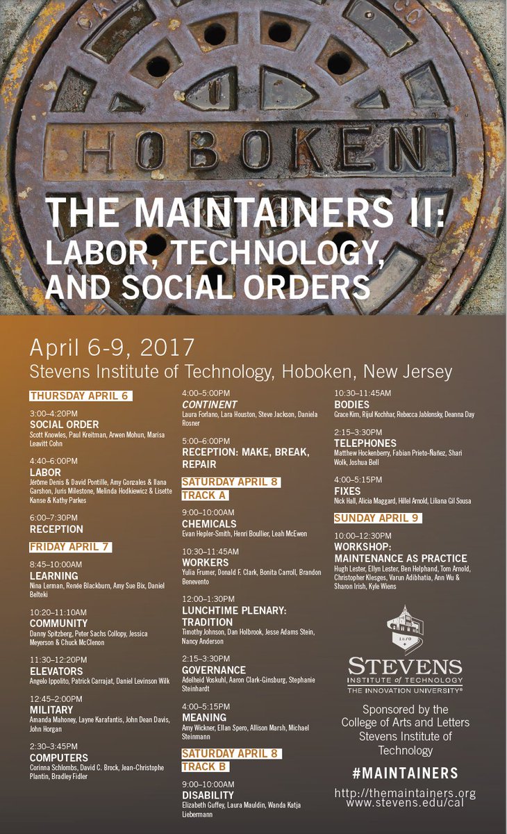 Poster for #Maintainers II. Made by the inimitable <a href="/wellerstein/">Alex Wellerstein</a>.