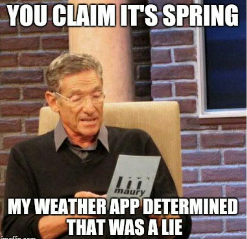 rebes08's tweet image. Made this 2 yrs ago, so true today! #springhasnotsprung