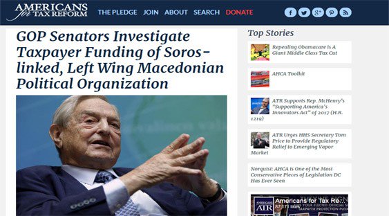 stopOpSoros's tweet photo. Americans for Tax Reform – “Not a penny should be used to interfere in Balkan… https://t.co/dnKt49lS4X https://t.co/FQyXfoD7n7