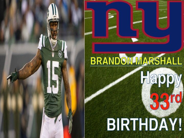 Happy Birthday, Brandon Marshall! 