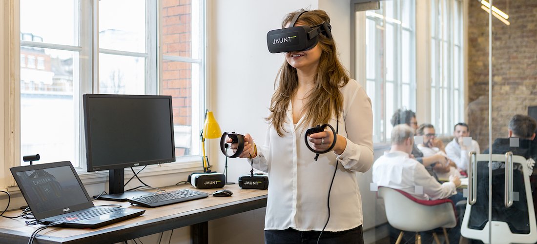 mip's tweet photo. VR creators can take us to new worlds by taking tips from theatre directors, says @jauntvr's @domcollins https://t.co/gfMiAThIML #MIPTV https://t.co/J3qDKmYhd3