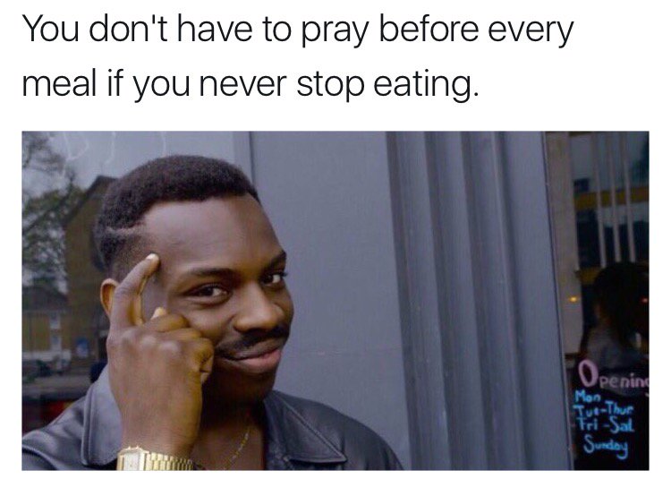 LitChurchFam's tweet photo. #prayer #eating https://t.co/zvUP5QZZmF