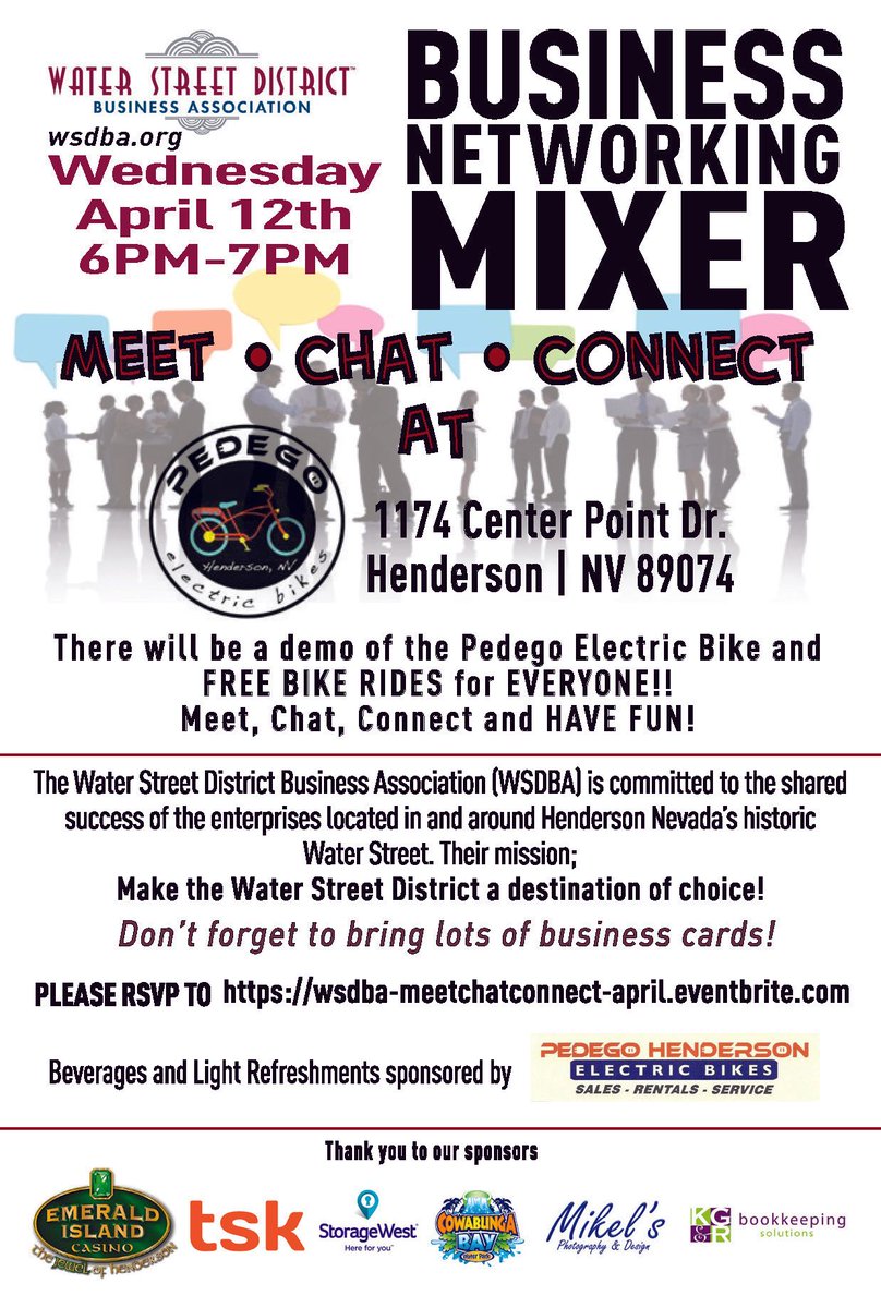 hendersonwsdba's tweet photo. What's learning to ride a bike have to do with networking? @_WSDBA @pedegoHenderson #networking #whodoyouwanttomeet #nextbigdeal #rideabike https://t.co/xCTZAUj7NM