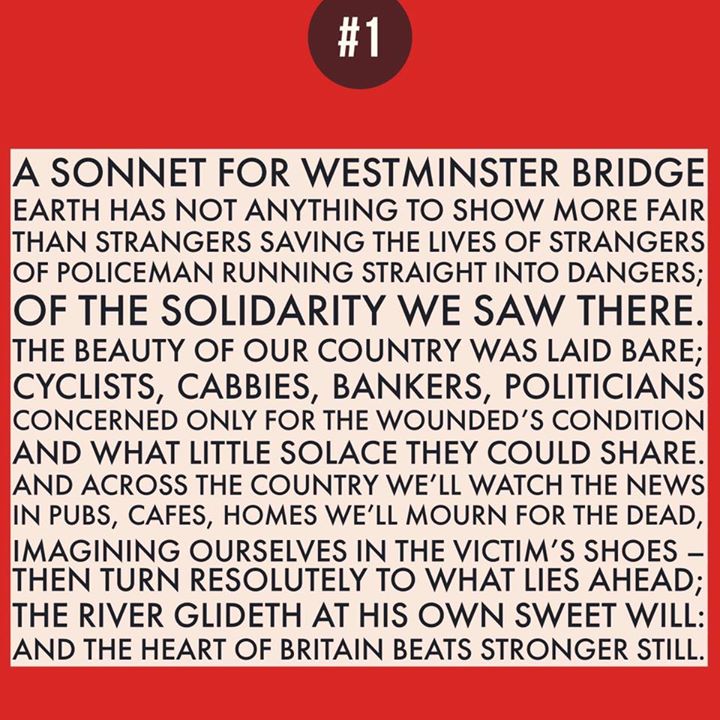paulargooder's tweet photo. Love this Sonnet for Westminster Bridge by Colin Bancroft, after Wordsworth https://t.co/RzaN6C06cI